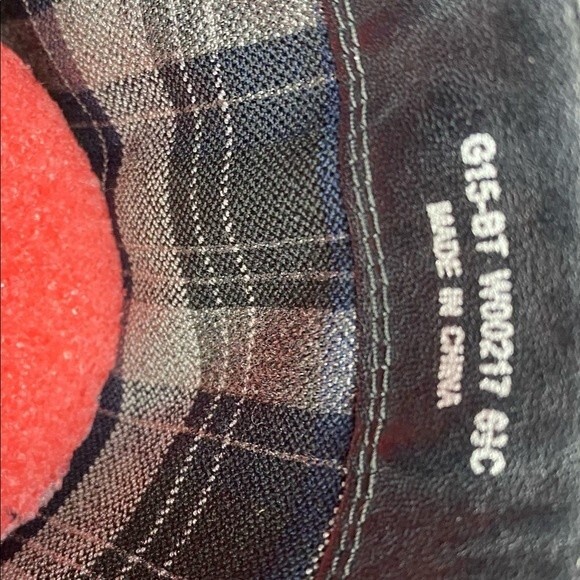 Women's Cole Haan Black Briarcliff Leather Buckle Detail Pull On Mid Boot 6.5 - Picture 8 of 11